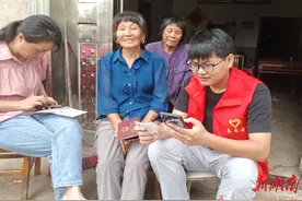 道县白马渡镇：激活电子医保卡 优化服务暖人心图片
