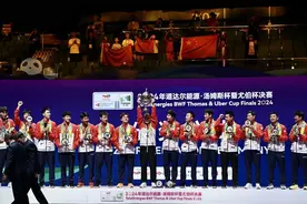 当汤尤杯遇见成都：双冠加冕，蓉耀羽共图片