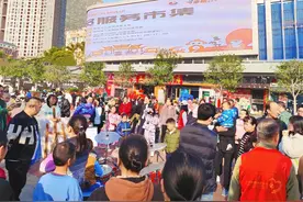 旺市迎新春！沙头街道下沙社区党员服务市集举办图片