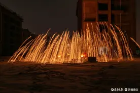 俺村俺家年味浓|正月十五打铁花图片