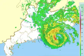 气象部门对“苏拉”进行“性格分析”，“小个头”拥有“大能量”图片