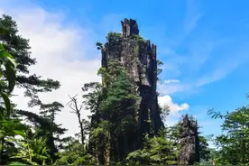 湖南有座不用爬的山图片
