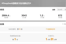 DeepSeek高薪招人：实习生月入上万，研究员年薪百万！这类人才缺口400万→图片