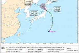 台风“玛莉亚”登陆日本岩手县沿海 “山神”未来对我国海域无影响图片