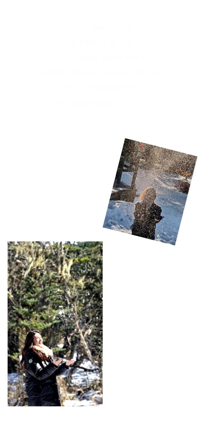 下雪啦！冬天会耍的人，都往螺髻山跑！