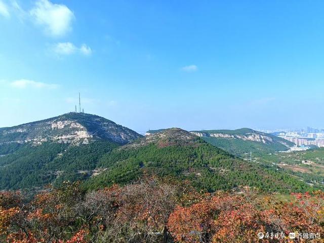 秋日限定！济南蚰蜒山红叶渐染
