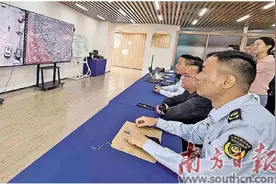 无人机起飞，城市管理升级图片