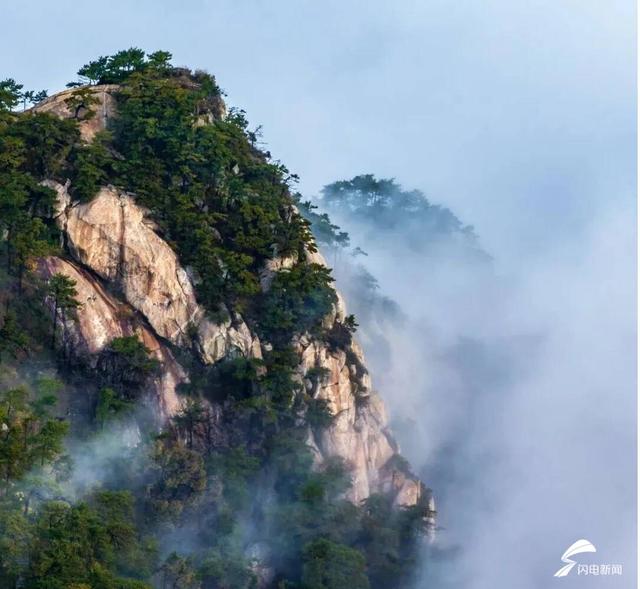 组图丨岱宗秋深 云涛漫染“仙”气十足
