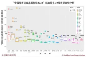 展望大城市群发展：中国城市综合发展指标2023图片