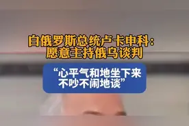 白俄罗斯总统卢卡申科：愿意主持俄乌谈判图片