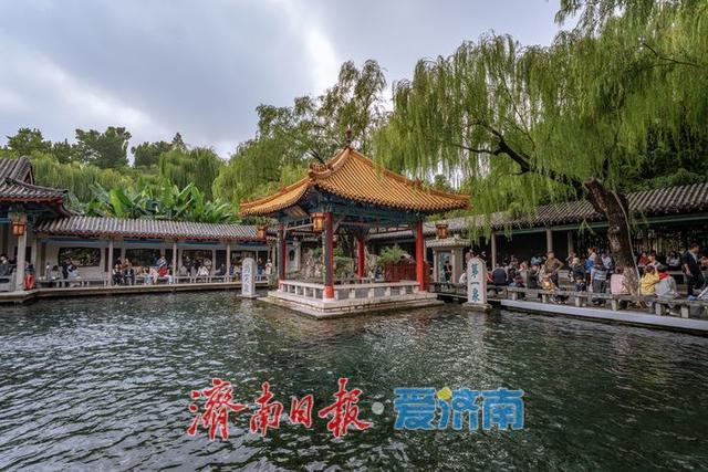 一年四季 泉在济南丨降雨助力！济南趵突泉水位达 29.58 米，国庆引客纷至沓来