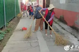 济宁市任城区长沟镇开展“美德信用+人居环境整治”志愿服务活动图片