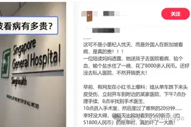 新加坡医院这些费用3年涨了34%！外国人看病贵到“心痛”，一天花了近10000新币图片