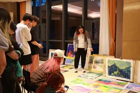 于山水作画，绘诗乡美景！川美百名学生来绥研学旅行图片