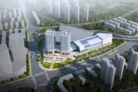 长沙汽车南站二期项目将打造商办公寓，2027年5月竣工图片