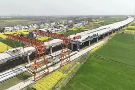 预计年底建成，到武汉仅需1小时图片