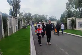 清明当天，孝恩园、石门峰等武汉市内陵园不再拥挤，错峰祭扫成为新潮流图片