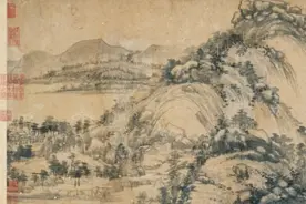 《富春山居图·剩山图》真迹正在浙江省博物馆之江馆区展出图片