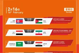 2025亚足联中国U20亚洲杯赛程正式出炉图片