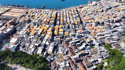 闸坡镇四条风貌带提质增颜