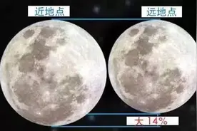 “超级月亮”将于20日凌晨2时26分现身，今年9月、10月、11月还有三次观看机会图片