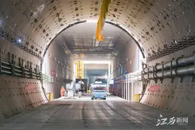 江西南昌：昌九高铁天祥大道隧道加紧建设图片