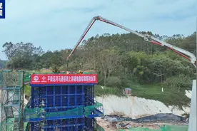 平陆运河全线首个锚地全面竣工 13个靠船墩全部建成图片