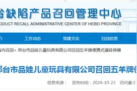 邢台市品娃儿童玩具有限公司召回五羊牌便携式遛娃神器图片