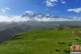 新疆昆仑山大峡谷景色壮观图片