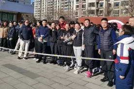 教育高质量发展看山西：九一实验学校举行2024年师生元旦越野赛图片