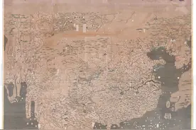 600多年前，中国人画出的彩色世界地图有多大？图片