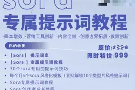 Sora尚未公测，但已经有人用它来“捞金”了图片