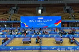2025年全国少儿乒乓球锦标赛预赛第一站（女子）在鄂尔多斯市开幕图片