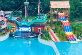 可同时容纳3000人，武汉中心城区最大露天游泳乐园开园图片