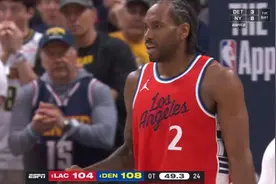 快船和掘金G1裁判报告：漏吹戈登对莱昂纳德篮板球犯规图片