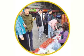 节前桂林水果市场货丰价稳图片