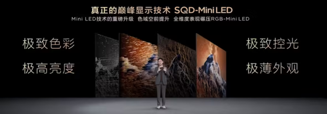 TCL发布SQD-Mini LED：引领行业迈入‏‏100%‏‏全局高色域时代