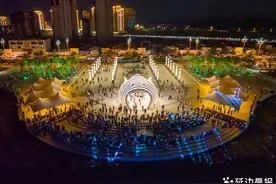 敦化渤海湖夜经济集聚区和中成朝鲜族生态村9月1号正式开园！图片