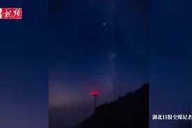 星河璀璨！延时摄影记录大悟山浪漫星空图片