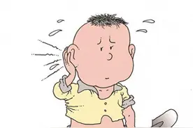 宝宝哭闹抓耳朵，警惕急性中耳炎！感冒后擤鼻涕过猛也容易诱发图片