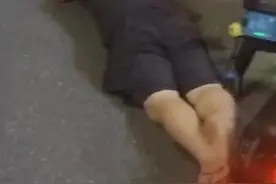 太魔性！云南一男子酒后骑车摔倒，接下来发生的一幕笑翻网友……图片