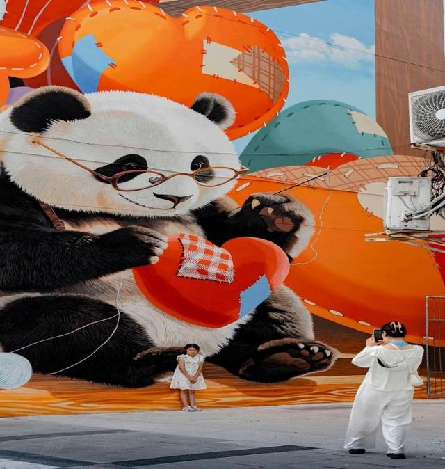 汉中宁强墙绘惊艳出圈！新晋网红城市地标→