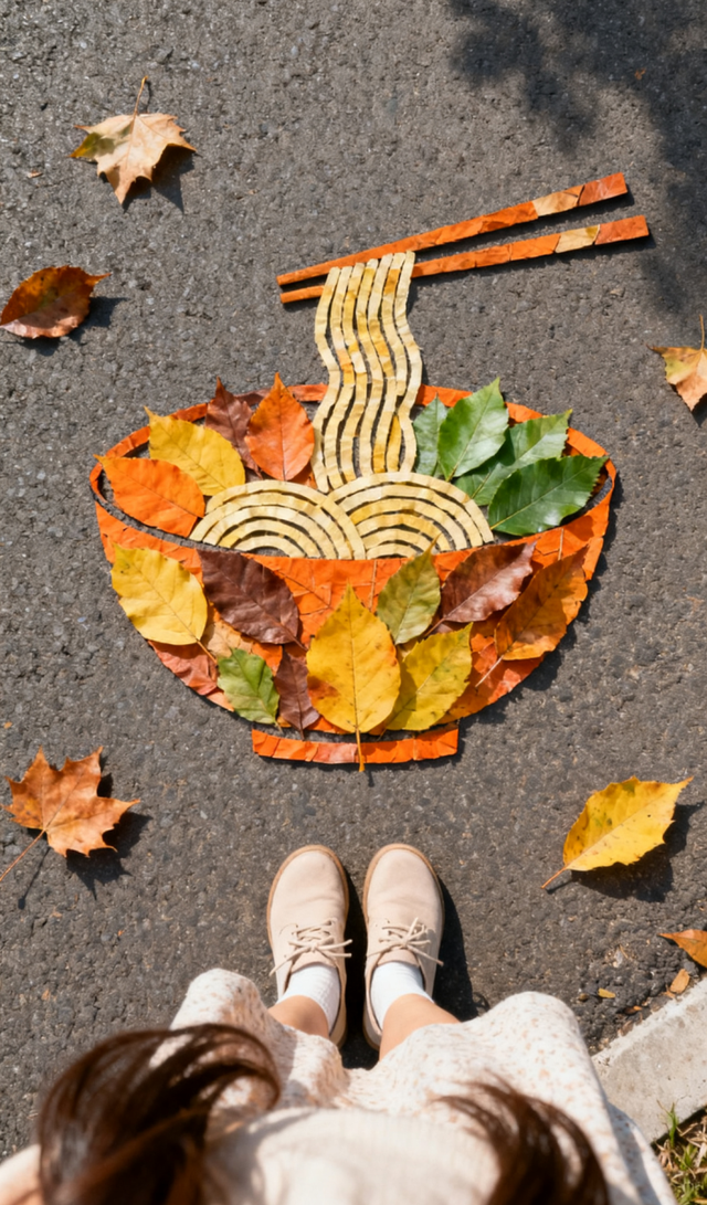 我在惠山，收集秋天