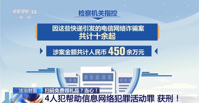 法治在线丨扫码领礼品多人被骗 起底40万份“免费快递”背后的骗局