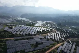 牟定县下村1.5万千瓦光伏发电项目建成并网发电图片