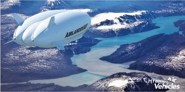 HAV Airlander 抵达美国:混合动力飞艇将改写国防和低碳航空的规则