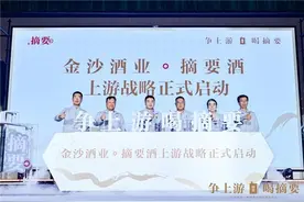 “争上游，喝摘要” 金沙酒业·摘要酒上游战略发布会举行图片