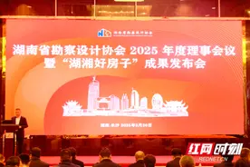 湖南省勘察设计协会2025年度理事会议在长沙举行图片