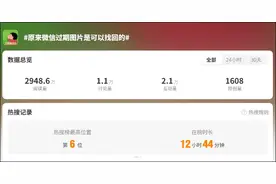 微信过期图片可找回？腾讯员工回应：没有一处是对的图片