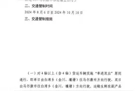 注意！国道318、国道317最新通行规则图片
